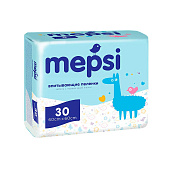 Пеленки детские впитывающие 60х60 30 шт Mepsi 1